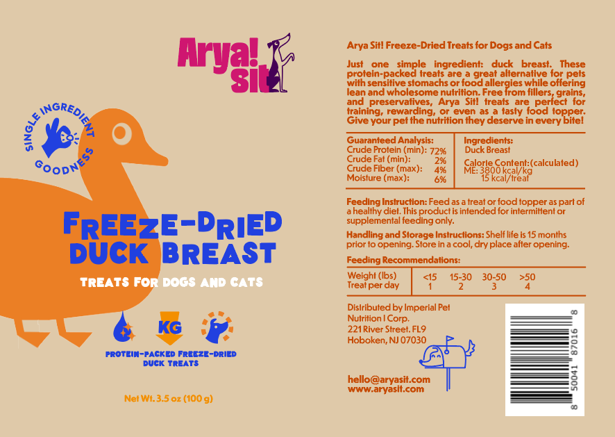 Freeze-dried Duck Breast