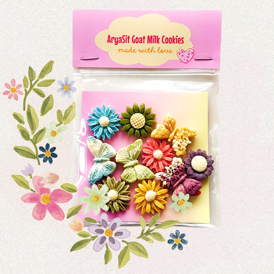Summer Bloom Goat Milk Cookies