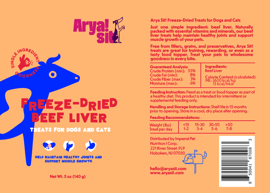 Freeze-Dried Beef Liver