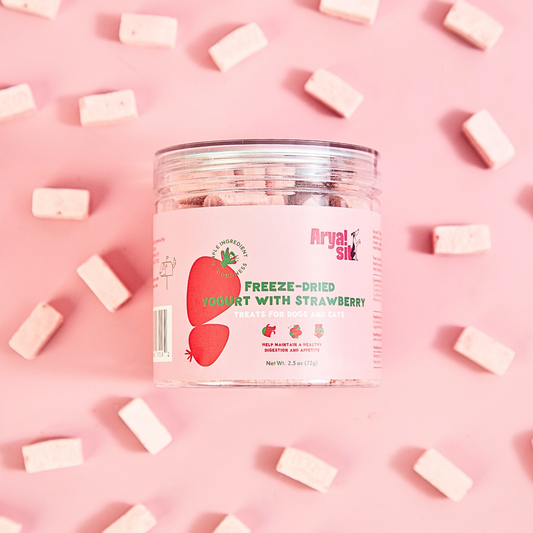 Freeze-Dried Strawberry Yogurt