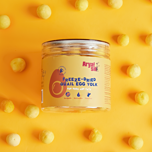 Freeze-Dried Quail Egg Yolk
